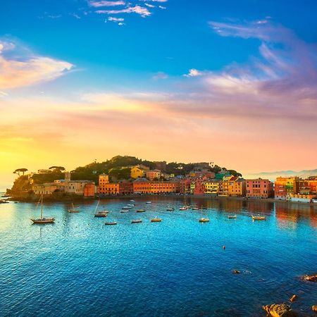东塞斯特里021 - Casa Ponente Con Terrazzo - Centro Citta, Carruggio E Mare Baia Del Silenzio A 500 M公寓 外观 照片