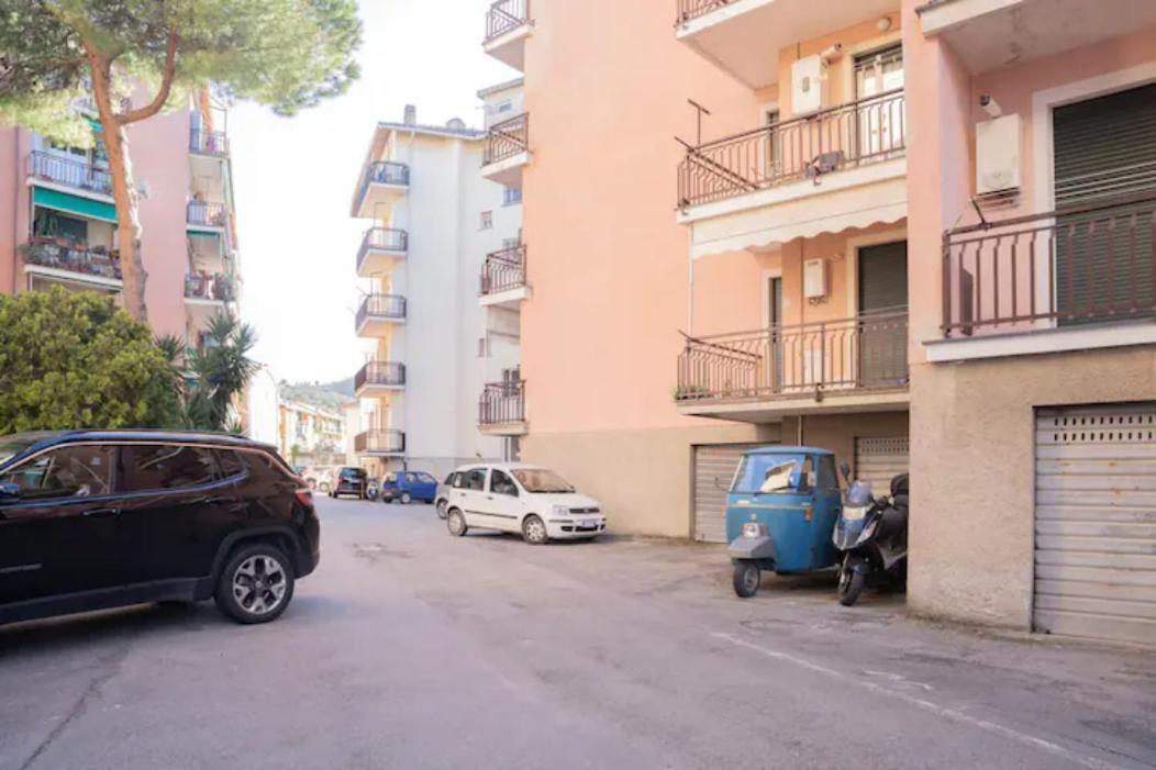东塞斯特里021 - Casa Ponente Con Terrazzo - Centro Citta, Carruggio E Mare Baia Del Silenzio A 500 M公寓 外观 照片